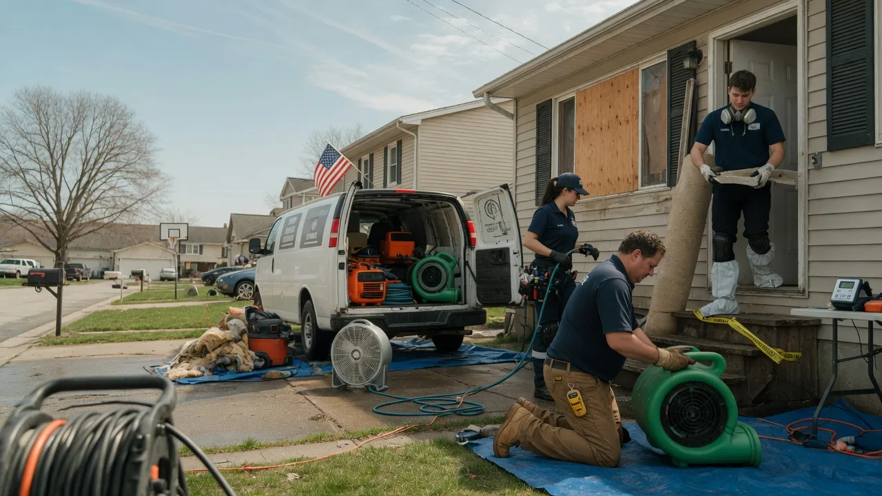 Water Damage Restoration in Waco, KY near me